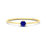 Load image into Gallery viewer, 3-prong-round-sapphire-tiny-band-ring-in-yellow-gold-fd9389gsablsleep-nl-yg.jpg?v=1756443189

