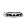 Load image into Gallery viewer, 3-row-cute-stackable-black-diamond-band-in-white-gold-fd11533bgblack-nl-wg.jpg
