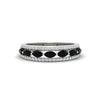 Load image into Gallery viewer, 3-row-cute-stackable-black-diamond-band-in-white-gold-fd11533bgblack-nl-wg.jpg