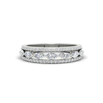 Load image into Gallery viewer, 3-row-cute-stackable-diamond-band-in-white-gold-fd11533b-nl-wg.jpg

