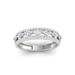 Load image into Gallery viewer, 3-row-cute-stackable-diamond-band-in-white-gold-fd11533b-nl-wg.jpg
