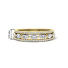 Load image into Gallery viewer, 3-row-cute-stackable-diamond-band-in-yellow-gold-fd11533b-nl-yg.jpg