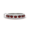 Load image into Gallery viewer, 3-row-cute-stackable-ruby-band-in-white-gold-fd11533bgrudr-nl-wg.jpg