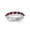 Load image into Gallery viewer, 3-row-cute-stackable-ruby-band-in-white-gold-fd11533bgrudr-nl-wg.jpg