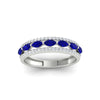 Load image into Gallery viewer, 3-row-cute-stackable-sapphire-band-in-white-gold-fd11533bgsabl-nl-wg.jpg