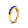 Load image into Gallery viewer, 3-row-cute-stackable-sapphire-band-in-yellow-gold-fd11533bgsabl-nl-yg.jpg