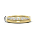 Thumbnail 10 - 3-row-diamond-wedding-ring-with-plain-band-in-yellow-gold-FD11403B-NL-YG-HW.