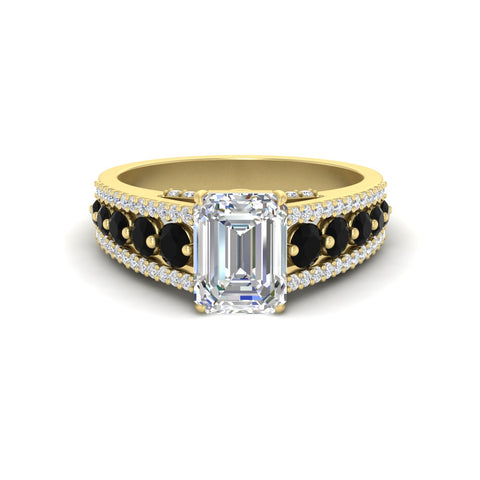 3-row-emerald-cut-black-diamond-big-engagement-ring-in-yellow-gold-fd11538gblack-nl-yg