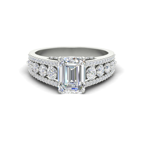 3-row-emerald-cut-diamond-big-engagement-ring-in-white-gold-fd11538-nl-wg