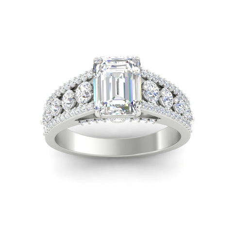 3-row-emerald-cut-diamond-big-engagement-ring-in-white-gold-fd11538-nl-wg