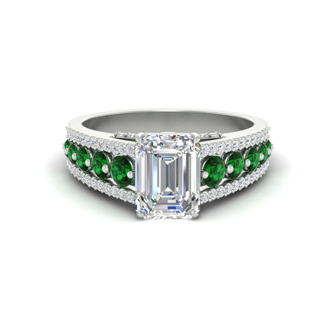 3-row-emerald-cut-emerald-big-engagement-ring-in-white-gold-fd11538gemger-nl-wg