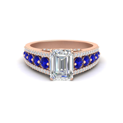 3-row-emerald-cut-sapphire-big-engagement-ring-in-rose-gold-fd11538gsabl-nl-rg