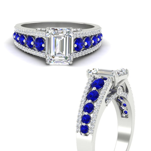 3-row-emerald-cut-sapphire-big-engagement-ring-in-white-gold-fd11538gsabl-nl-wg