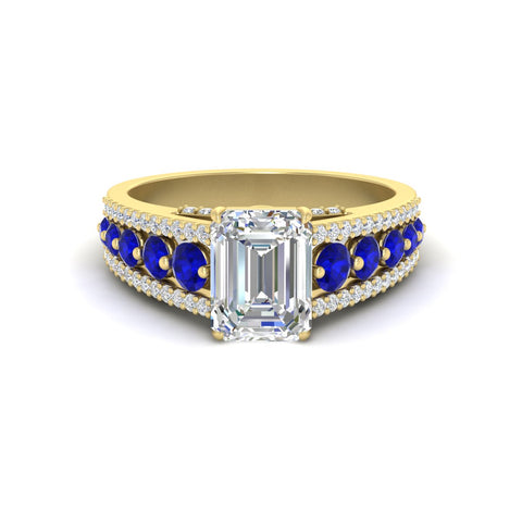 3-row-emerald-cut-sapphire-big-engagement-ring-in-yellow-gold-fd11538gsabl-nl-yg