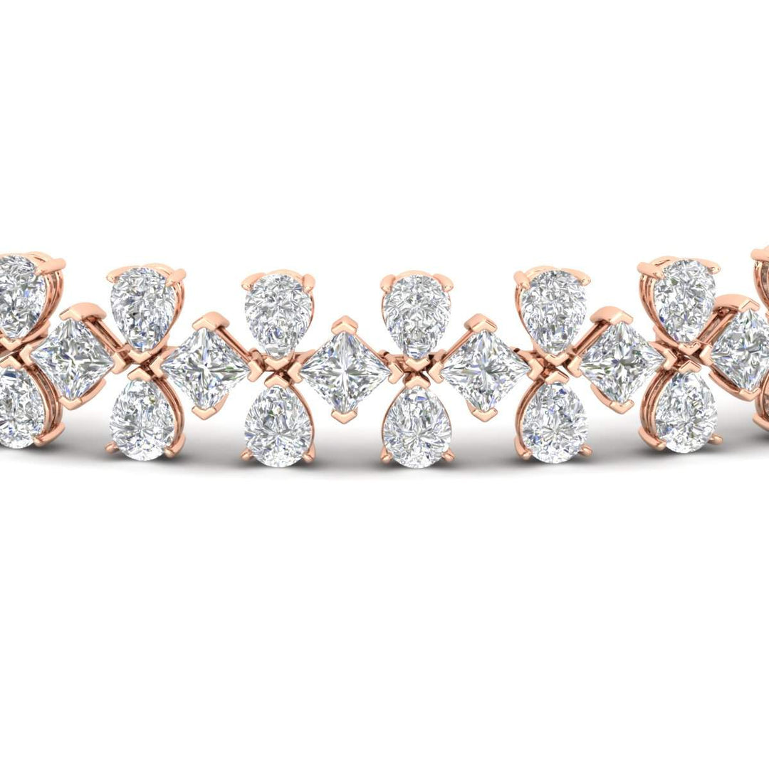 3-row-fancy-diamond-tennis-bracelet-in-rose-gold-fdbrc11586angle2-nl-rg