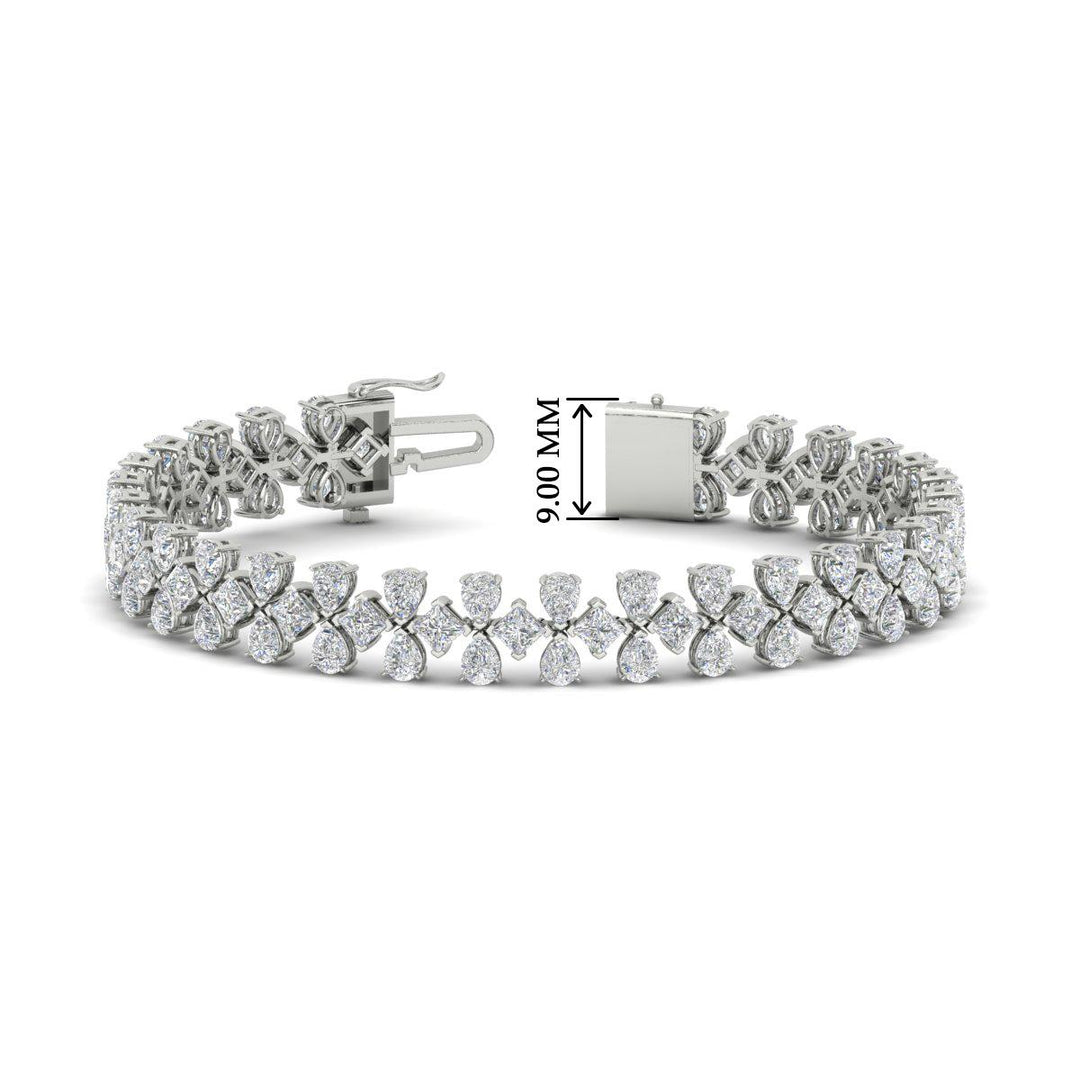 3-row-fancy-diamond-tennis-bracelet-in-white-gold-fdbrc11586angle2-nl-wg