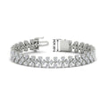 Thumbnail 5 - 3-row-fancy-diamond-tennis-bracelet-in-white-gold-fdbrc11586angle2-nl-wg