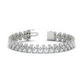 Thumbnail 4 - 3-row-fancy-diamond-tennis-bracelet-in-white-gold-fdbrc11586angle2-nl-wg