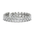Thumbnail 6 - 3-row-fancy-diamond-tennis-bracelet-in-white-gold-fdbrc11586angle2-nl-wg