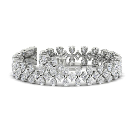 3-row-fancy-diamond-tennis-bracelet-in-white-gold-fdbrc11586angle2-nl-wg
