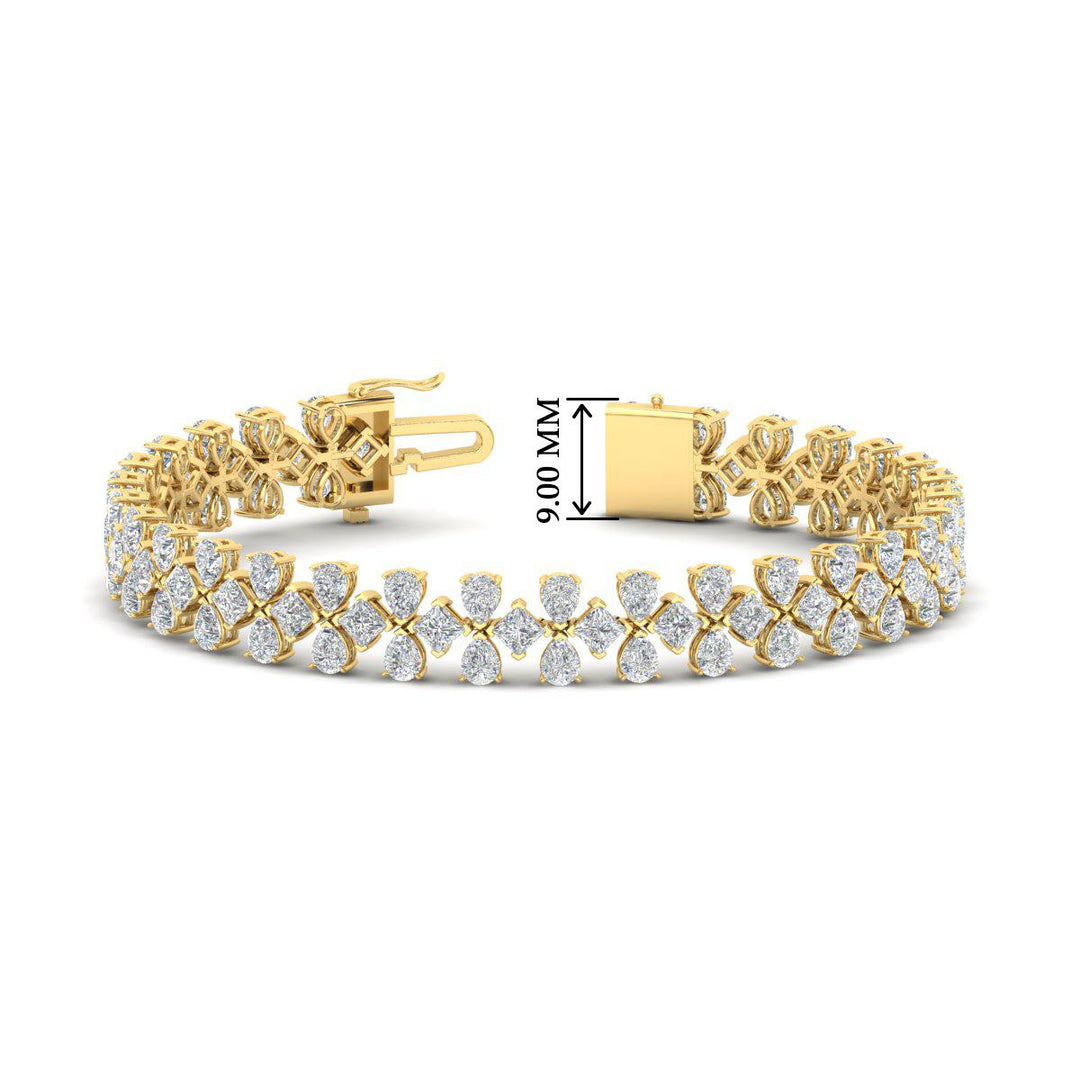 3-row-fancy-diamond-tennis-bracelet-in-yellow-gold-fdbrc11586angle2-nl-yg