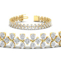 Thumbnail 13 - 3-row-fancy-diamond-tennis-bracelet-in-yellow-gold-fdbrc11586angle2-nl-yg