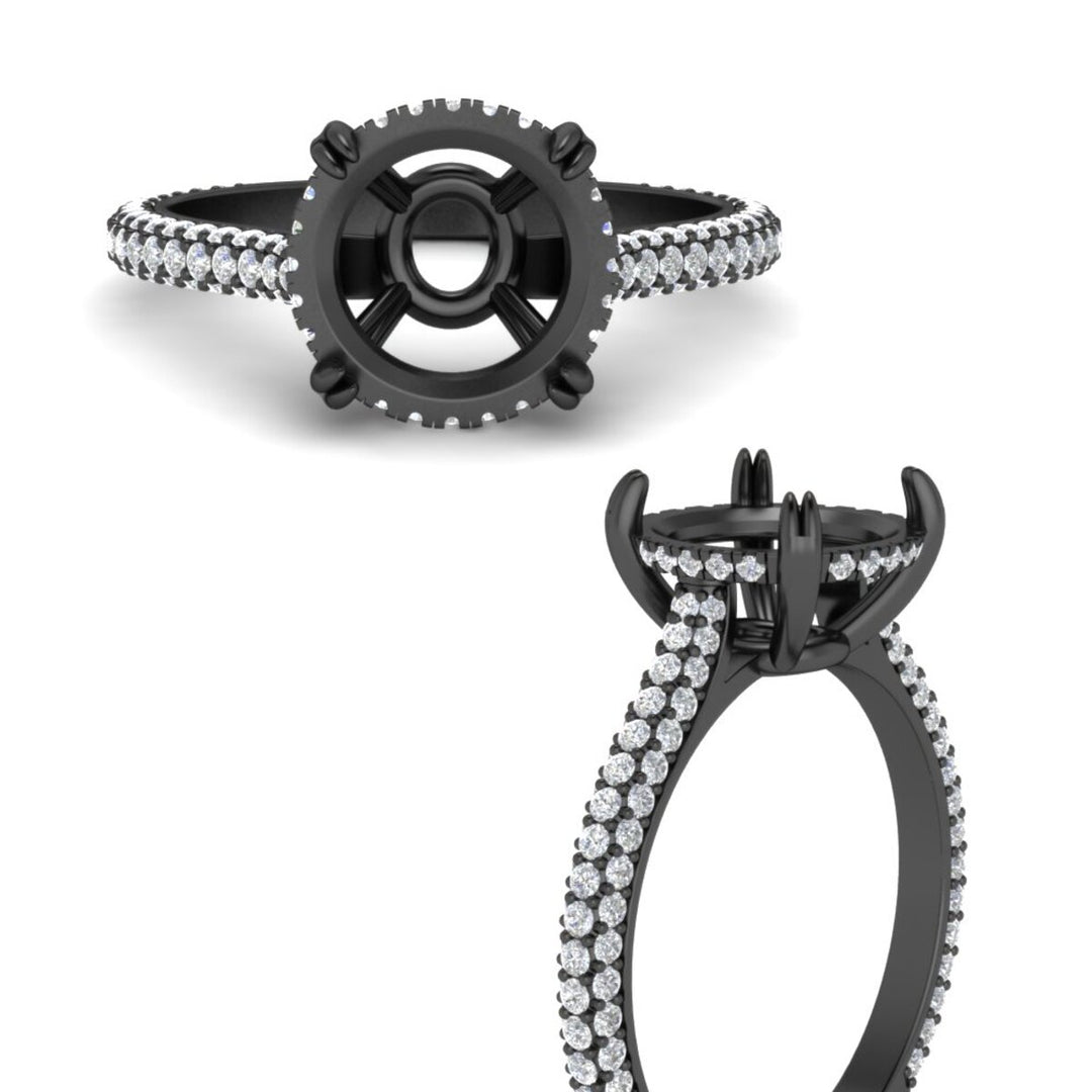 3-row-pave-semi-mount-diamond-engagement-ring-in-black-gold-fd11517smr-nl-bg