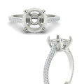 Thumbnail 2 - 3-row-pave-semi-mount-diamond-engagement-ring-in-white-gold-fd11517smr-nl-wg