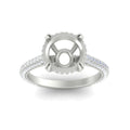 Thumbnail 3 - 3-row-pave-semi-mount-diamond-engagement-ring-in-white-gold-fd11517smr-nl-wg