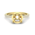 Thumbnail 9 - 3-row-pave-semi-mount-diamond-engagement-ring-in-yellow-gold-fd11517smr-nl-yg
