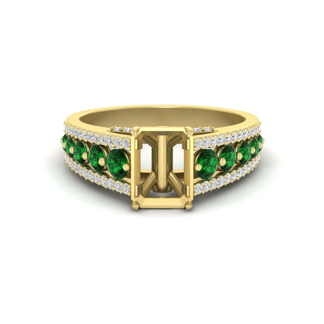 3-row-semi-mount-emerald-big-engagement-ring-in-yellow-gold-fd11538smgemger-nl-yg
