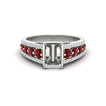 Load image into Gallery viewer, 3-row-semi-mount-ruby-big-engagement-ring-in-white-gold-fd11538smgrudr-nl-wg
