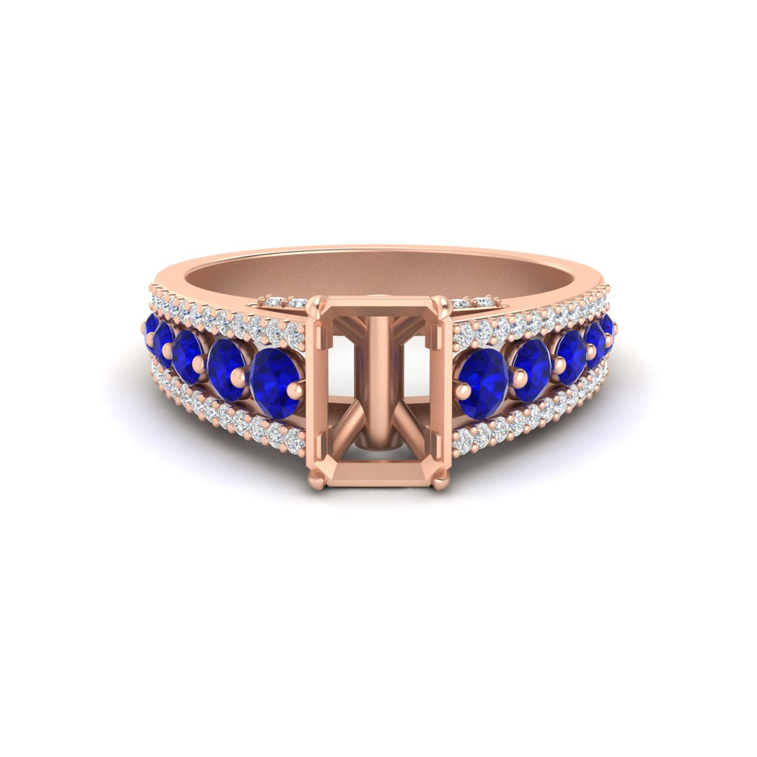 3-row-semi-mount-sapphire-big-engagement-ring-in-rose-gold-fd11538smgsabl-nl-rg
