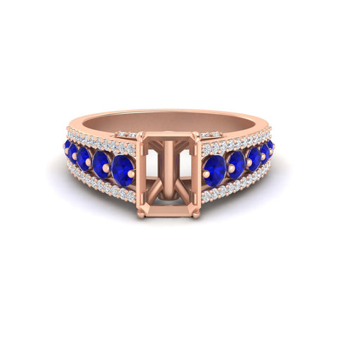 3-row-semi-mount-sapphire-big-engagement-ring-in-rose-gold-fd11538smgsabl-nl-rg