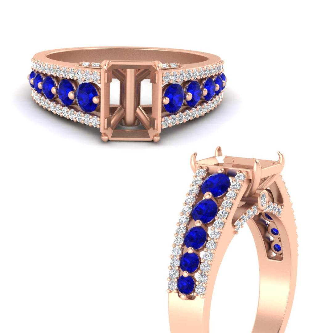 3-row-semi-mount-sapphire-big-engagement-ring-in-rose-gold-fd11538smgsabl-nl-rg
