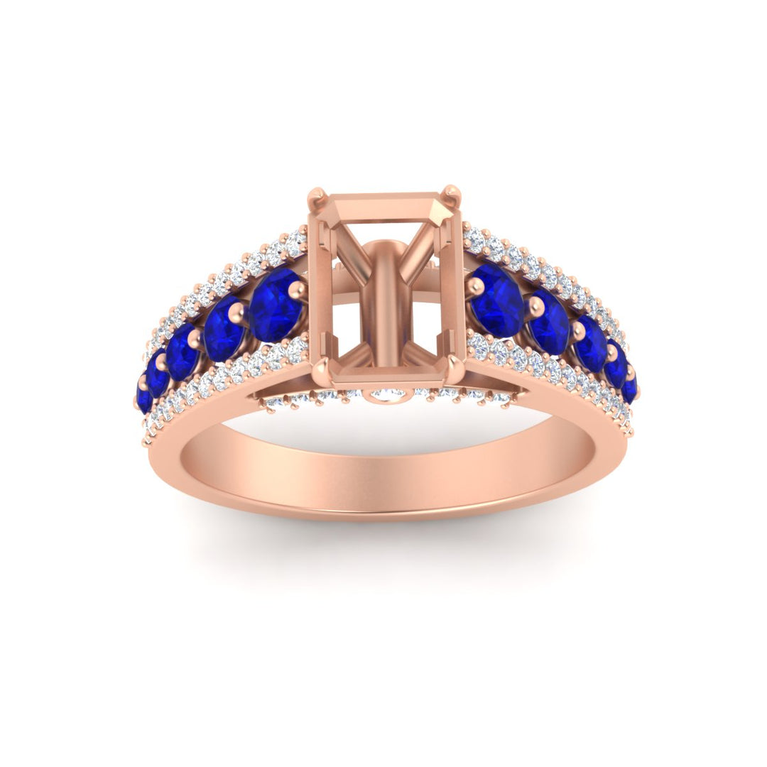3-row-semi-mount-sapphire-big-engagement-ring-in-rose-gold-fd11538smgsabl-nl-rg
