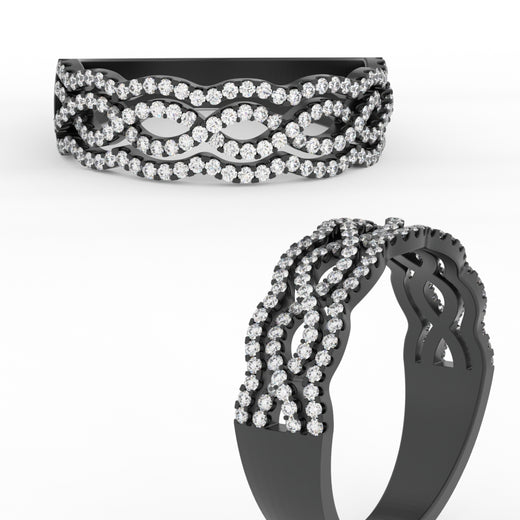 3-row-twisted-infinity-diamond-wedding-band-in-black-gold-FD11425B-NL-BG
