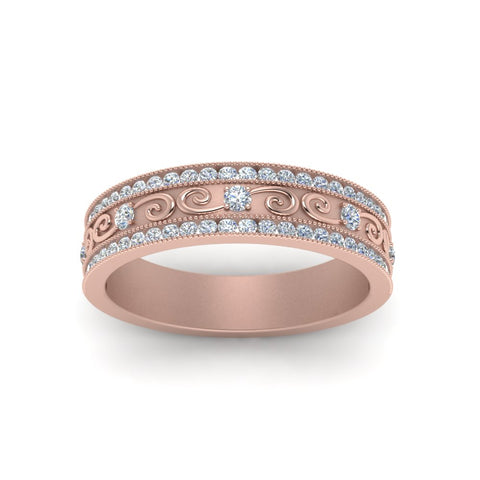 3-row-vine-vintage-diamond-wedding-ring-in-rose-gold-FDB8627-NL-RG