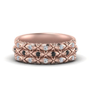3-row-vintage-band-with-black-diamond-in-rose-gold-FD122509BGBLACK-NL-RG