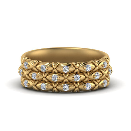 3-row-vintage-diamond-band-in-rose-gold-FD122509B-NL-RG