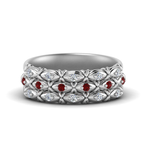 3-row-vintage-diamond-band-with-ruby-in-white-gold-FD122509BGRUDR-NL-WG