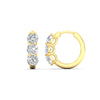 Load image into Gallery viewer, 3-stone-2-carat-round-huggie-hoops-in-yellow-gold-fdear11726angle3-nl-yg.jpg?v=1776419556