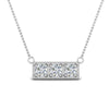Load image into Gallery viewer, 3-stone-bar-necklace-in-FDPD86612-NL-WG