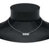 Load image into Gallery viewer, 3-stone-bar-necklace-in-FDPD86612-NL-WG
