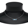 Load image into Gallery viewer, 3-stone-bar-necklace-with-blue-topaz-in-FDPD86612GICBLTO-NL-WG