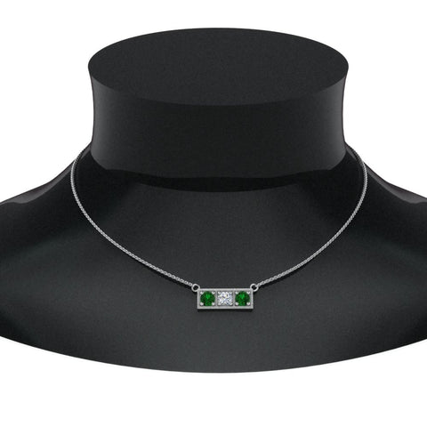 3-stone-bar-necklace-with-emerald-in-FDPD86612GEMGR-NL-WG