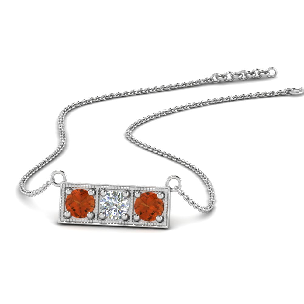 3-stone-bar-necklace-with-orange-sapphire-in-FDPD86612GSAOR-NL-WG