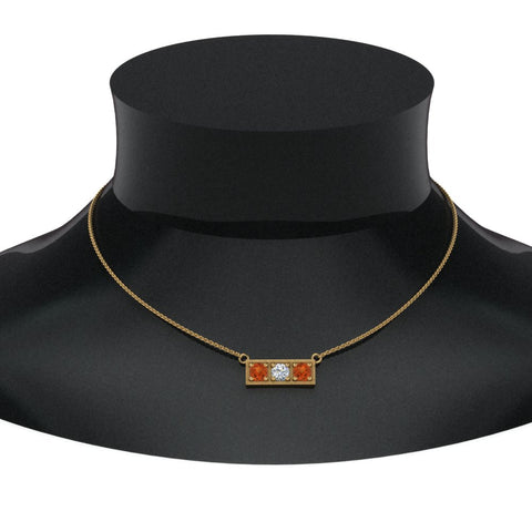 3-stone-bar-necklace-with-orange-sapphire-in-FDPD86612GSAOR-NL-YG
