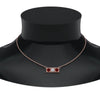 Load image into Gallery viewer, 3-stone-bar-necklace-with-ruby-in-FDPD86612GRUDR-NL-RG