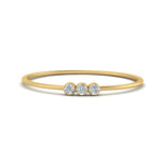 Load image into Gallery viewer, 3-stone-bezel-delicate-ring-in-yellow-gold-FD9412ROR-NL-YG.jpg
